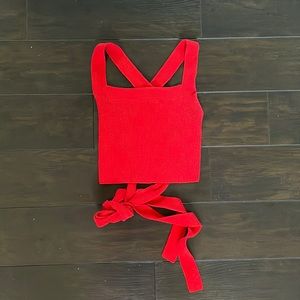 Aritzia Wilfred Cayenne Top